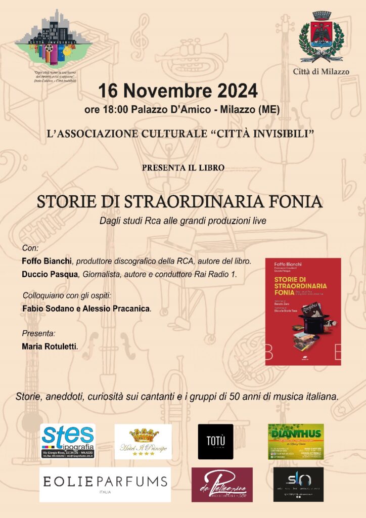 Storie di straordinaria fonia – “Foffo” Bianchi a Palazzo D’Amico