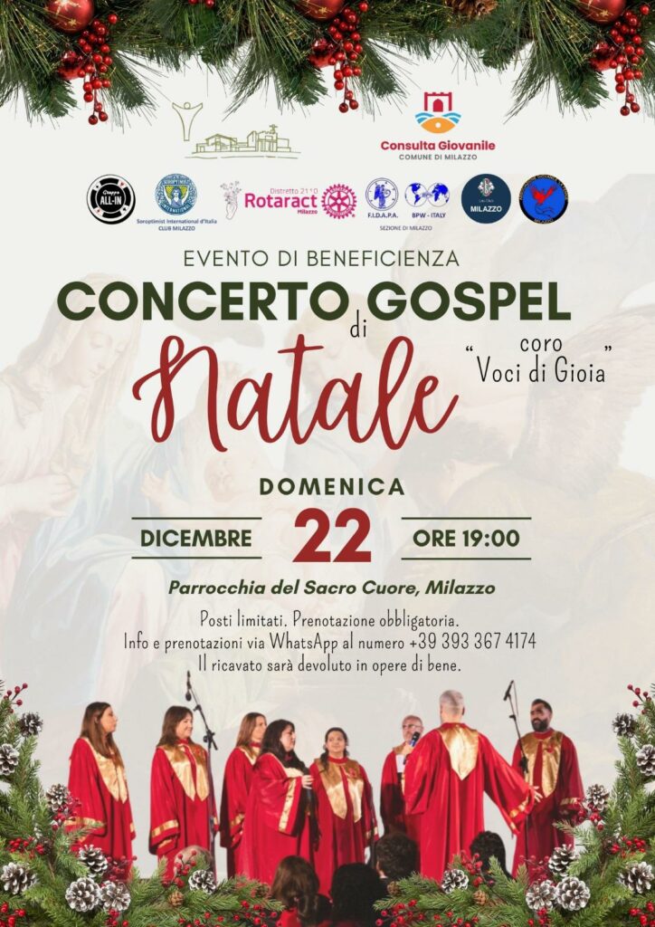 Concerto Gospel di Natale 2025