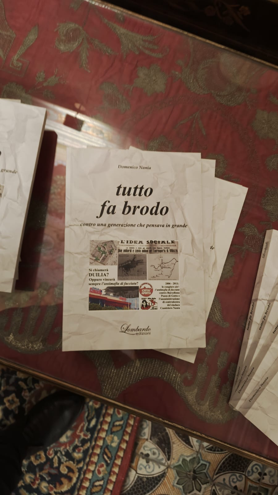 “TUTTO FA BRODO”, Il Libro del Sen. Domenico Nania su una particolare stagione politica alle spalle